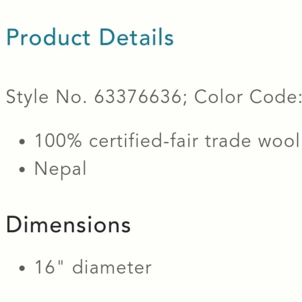 Anthropologie Nadia Wool Wreath